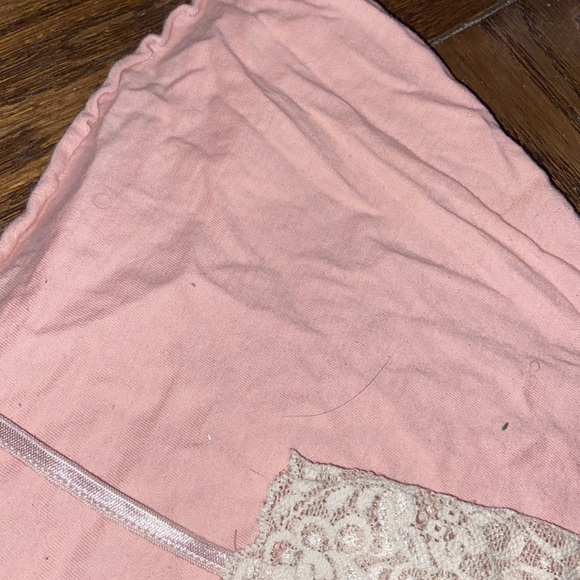 Victoria secret pink lil lace adjustable mighty nightgown /cami lace size XS - Picture 12 of 16
